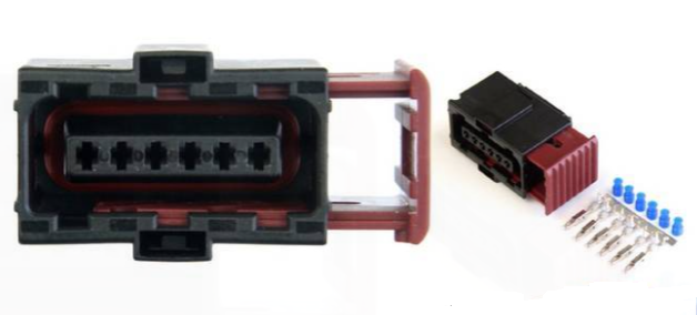 Giắc điện 6 pin bàn đạp ga Nissan R35-GTR và Holden