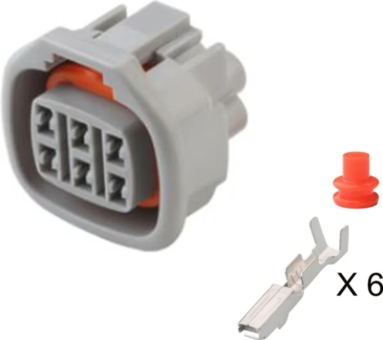 Giắc điện 6 pin bướm ga, bàn đạp ga phù hợp với xe Infiniti, Toyota