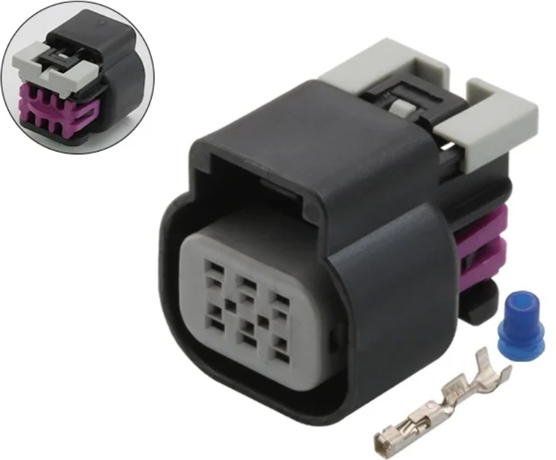 Giắc điện 6 pin bướm ga động cơ phù hợp với xe Buick