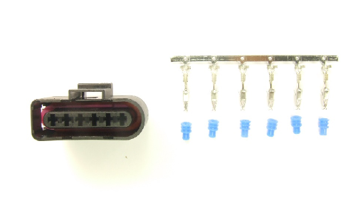 Giắc điện 6 pin hệ thống phun nhiên liệu 1J0973726