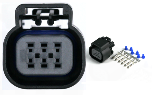 Giắc điện 6 pin mô tơ bướm ga GM Holden