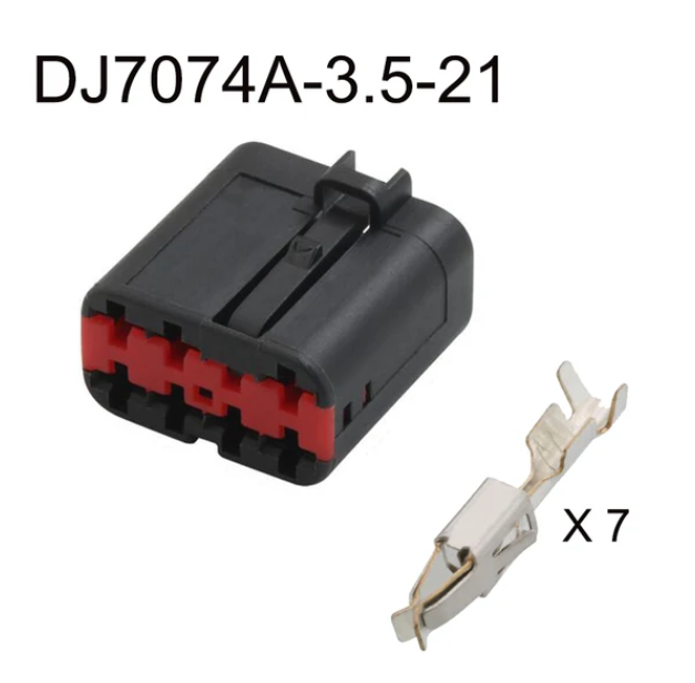 Giắc điện 7 pin DJ7074A-3.5-21