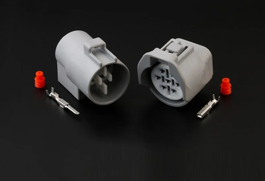 Giắc điện 7 pin hệ thống đèn pha/cos phù hợp với xe Mazda 3/6/Cx5 Toyota