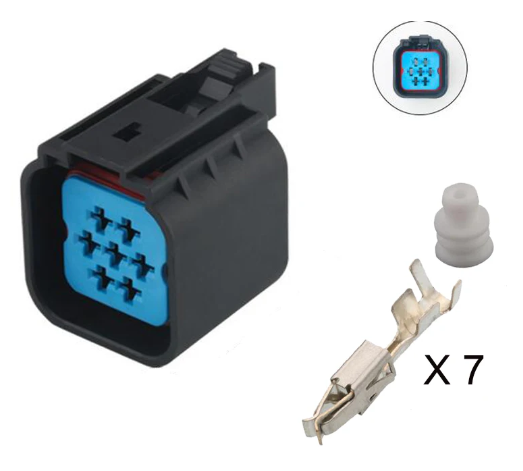 Giắc điện 7 pin phù hợp với xe Volkswagen,...