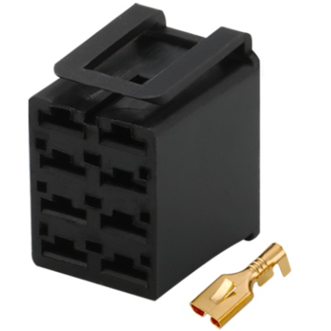 Giắc điện 8 pin 6.3mm Rocker switch excavator