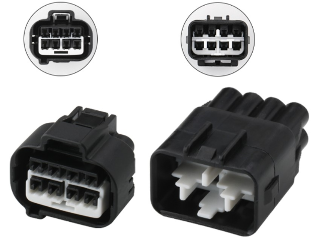 Giắc điện 8 pin báo khoảng cách lùi phù hợp với xe Honda XRV CRV Toyota Supra MK4