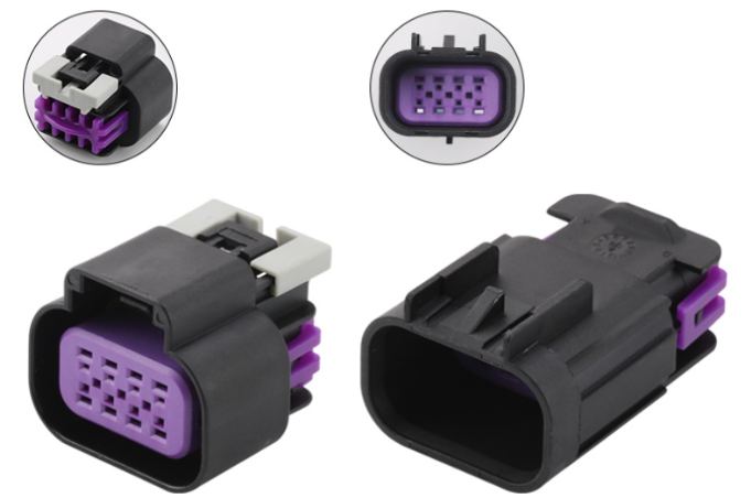 Giắc điện 8 pin Delphi hệ thống đèn phù hợp với xe Buick Chevy