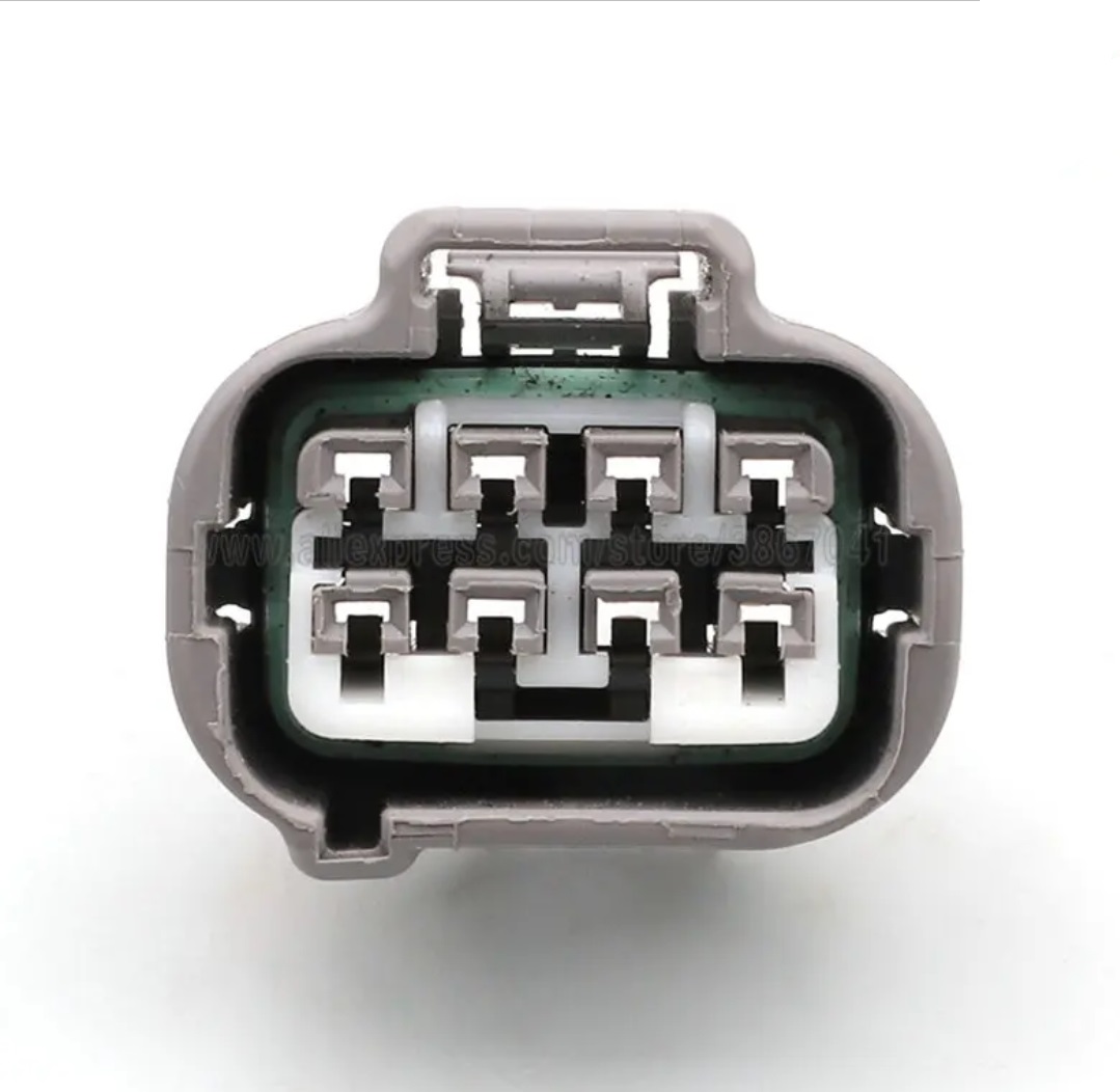 Giắc điện 8 pin đèn pha/cos, đèn sương mù phù hợp với xe Toyota Xenia, Toyota Tundra