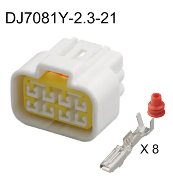 Giắc điện 8 pin DJ7081Y-2.3-11/21