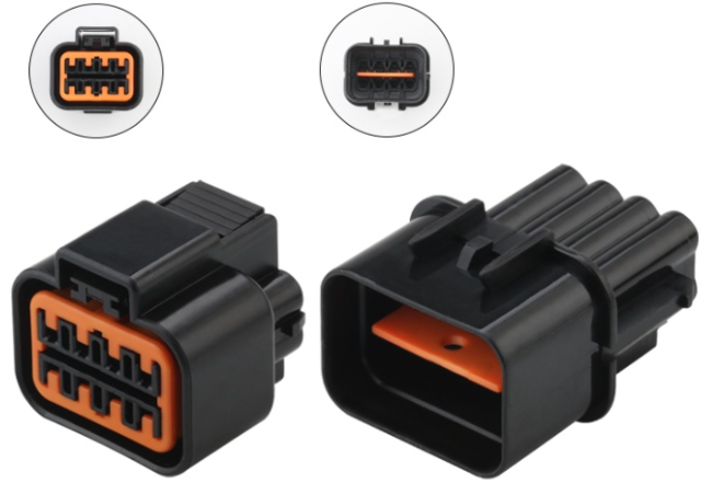 Giắc điện 8 pin hệ thống đèn pha/cos phù hợp với xe Audi BMW Ford Hyundai Kia