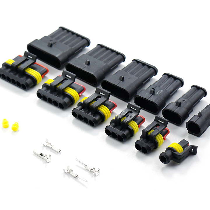 Connector AMP Superseal 1, 2, 3, 4, 5, 6 Pin