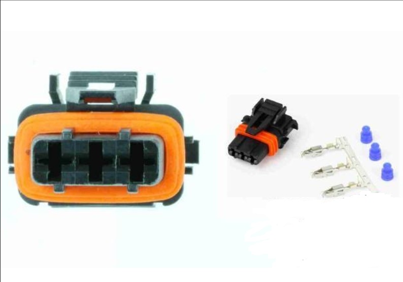 Giắc Điện Bosch 3 Pin kim phun, Cảm biến trục khuỷu, Cảm biến Map
