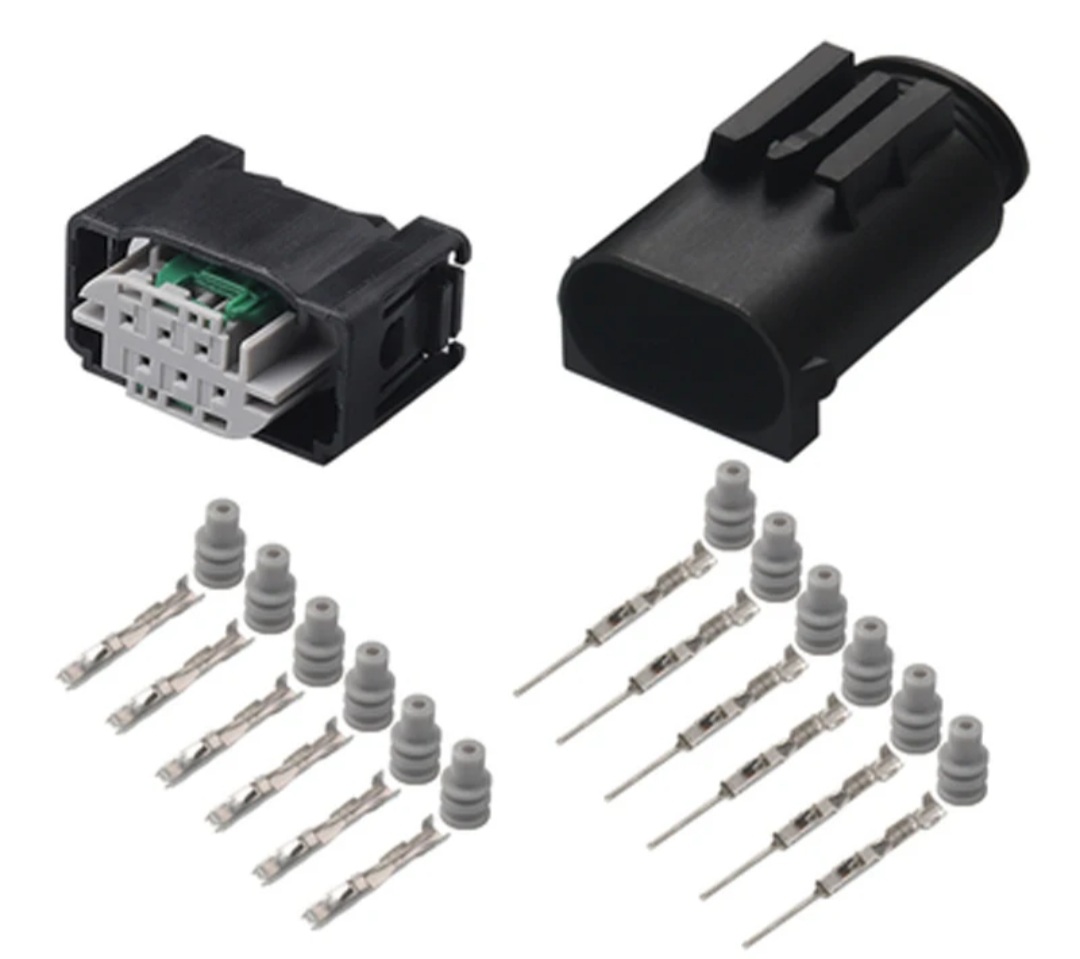Giắc điện bướm ga  6 dây  Bosch DBW giắc đực/cái