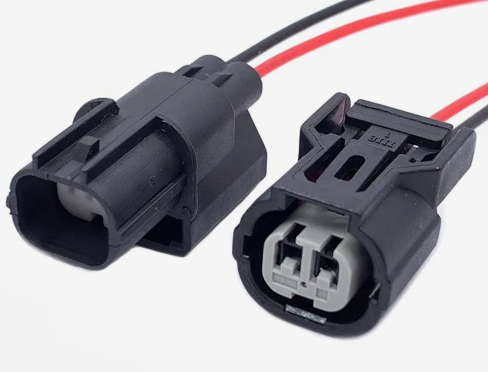 Giắc điện cảm biến nhiệt độ nước làm mát động cơ 2 dây Honda giắc đực/cái