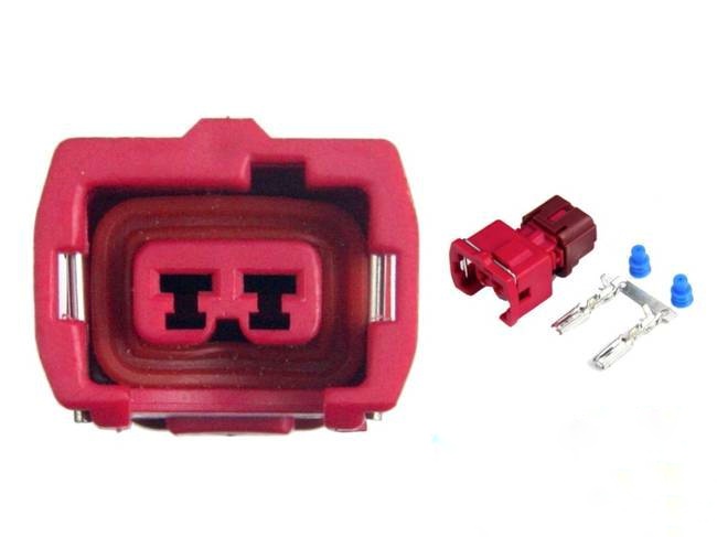 Giắc điện cảm biến nước làm mát 2 dây Nissan-Đỏ