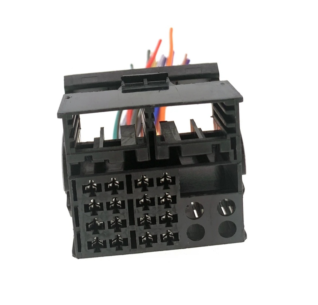 Giắc điện đầu CD thích hợp với xe Volkswagen, Audi, BMW, Mini, Đoge