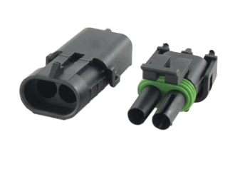 Giắc điện Delphi 2 pin giắc đực/cái DJ3021Y-2.5