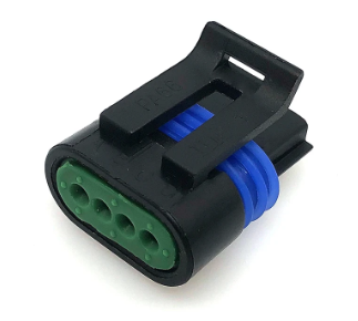 Giắc điện Delphi 4 pin 12162834 DJ7044y-1.5-21