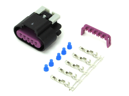 Giắc điện đèn tail 5 pin Delphi
