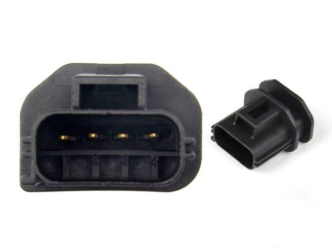 Giắc điện hệ thống bướm ga (TSP) và cảm biến áp suất không khí nạp MAP 4 dây Ford ( giắc đực)