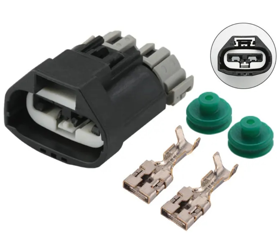 Giắc điện quạt 2 pin phù hợp với xe Ford Ecosport Focus
