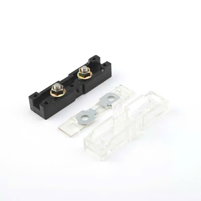Hộp cầu chì dùng cho cầu chì lưỡi chiều dài 38mm, lỗ bắt ốc M5
