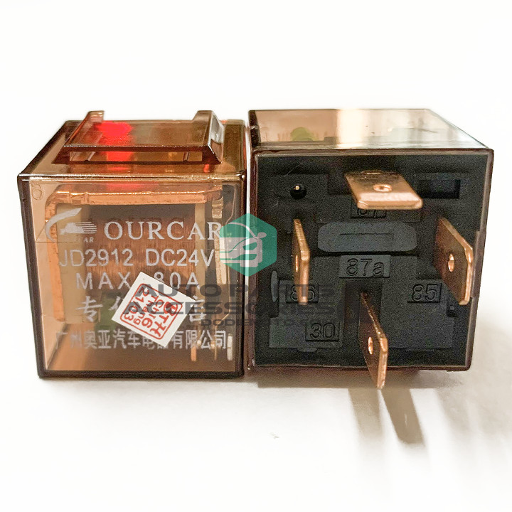 Relay JD2914 24VDC 4 Pin 80A