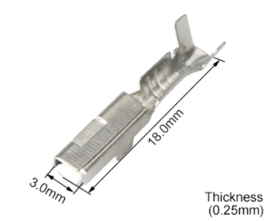 Terminal DJ621-2.2A Connector 2.54mm sm ( Female )